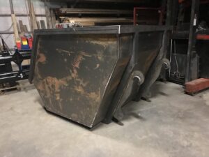 Pågående konstruktion av BM-container